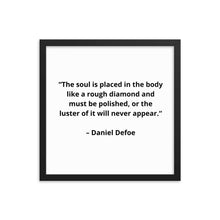 Load image into Gallery viewer, Daniel Defoe New Age Framed Poster