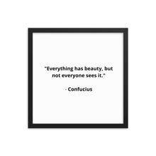 Load image into Gallery viewer, Spiritual Confucius 5 Framed Poster