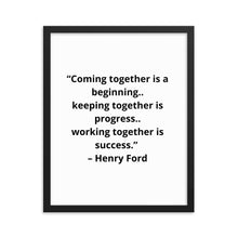 Load image into Gallery viewer, Henry Ford Framed Poster