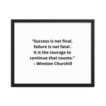 Load image into Gallery viewer, Winston Churchill 1 Framed Poster
