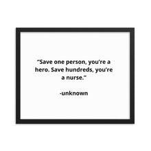 Load image into Gallery viewer, Unknown Framed Poster