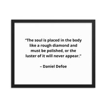 Load image into Gallery viewer, Daniel Defoe New Age Framed Poster