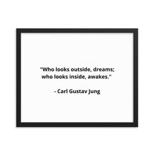Load image into Gallery viewer, Self-Love Carl Gustav Jung Framed Poster