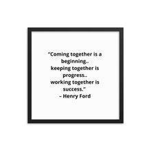 Load image into Gallery viewer, Henry Ford Framed Poster