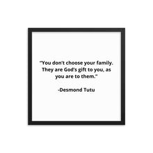 Load image into Gallery viewer, Desmond Tutu Framed Poster