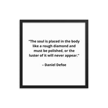 Load image into Gallery viewer, Daniel Defoe New Age Framed Poster