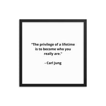 Load image into Gallery viewer, Carl Jung New Age Framed Poster