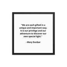 Load image into Gallery viewer, Self-Love Mary Dunbar Framed Poster