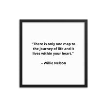 Load image into Gallery viewer, Musicians Willie Nelson Framed Poster
