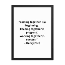 Load image into Gallery viewer, Henry Ford Framed Poster