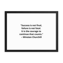 Load image into Gallery viewer, Winston Churchill 1 Framed Poster