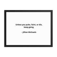 Load image into Gallery viewer, Jillian Michaels Framed Poster