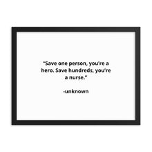 Load image into Gallery viewer, Unknown Framed Poster