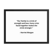 Load image into Gallery viewer, Harriet Morgan Framed Poster