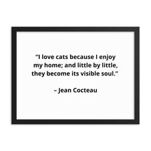 Load image into Gallery viewer, Pets Jean Cocteau Framed Poster