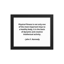 Load image into Gallery viewer, John F. Kennedy Framed Poster