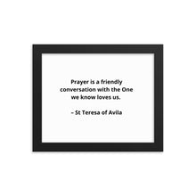 Load image into Gallery viewer, St Teresa of Avila New Age Framed Poster