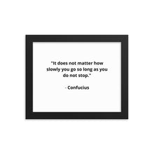 Load image into Gallery viewer, Spiritual Confucius Quote Framed Poster