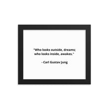 Load image into Gallery viewer, Self-Love Carl Gustav Jung Framed Poster