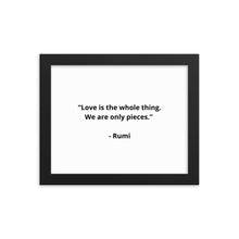 Load image into Gallery viewer, Romance Rumi Framed Poster