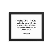 Load image into Gallery viewer, Spiritual Buddha Framed Poster