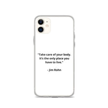 Load image into Gallery viewer, Jim Rohn iPhone Case