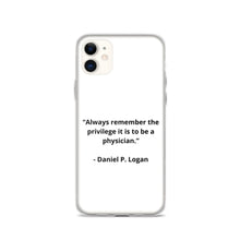 Load image into Gallery viewer, Daniel P. Logan Doctor iPhone Case