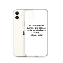 Load image into Gallery viewer, Michael Jordan iPhone Case