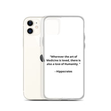 Load image into Gallery viewer, Hippocrates Doctor iPhone Case