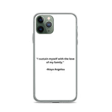 Load image into Gallery viewer, Maya Angelou Family iPhone Case