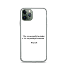 Load image into Gallery viewer, Proverb Doctor iPhone Case