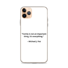 Load image into Gallery viewer, Michael J. Fox Family iPhone Case