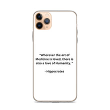 Load image into Gallery viewer, Hippocrates Doctor iPhone Case