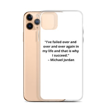 Load image into Gallery viewer, Michael Jordan iPhone Case