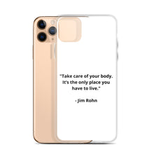 Load image into Gallery viewer, Jim Rohn iPhone Case