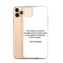 Load image into Gallery viewer, Harriet Morgan Family iPhone Case