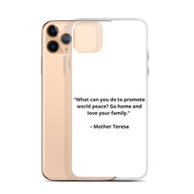 Load image into Gallery viewer, Mother Teresa Family iPhone Case
