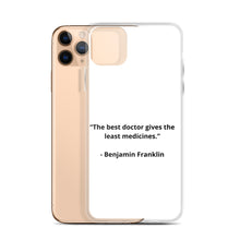 Load image into Gallery viewer, Benjamin Franklin Doctor iPhone Case