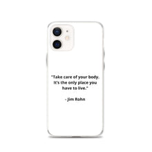 Load image into Gallery viewer, Jim Rohn iPhone Case