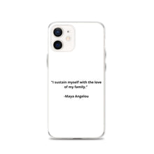 Load image into Gallery viewer, Maya Angelou Family iPhone Case