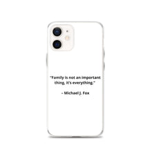 Load image into Gallery viewer, Michael J. Fox Family iPhone Case