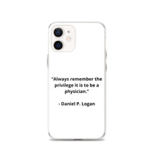 Load image into Gallery viewer, Daniel P. Logan Doctor iPhone Case