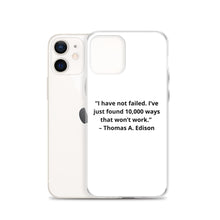 Load image into Gallery viewer, Thomas Edison 1 iPhone Case