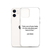 Load image into Gallery viewer, Jim Rohn iPhone Case