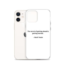 Load image into Gallery viewer, Mark Twain iPhone Case