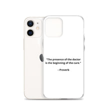 Load image into Gallery viewer, Proverb Doctor iPhone Case