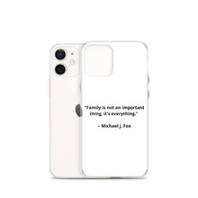 Load image into Gallery viewer, Michael J. Fox Family iPhone Case
