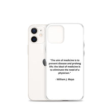 Load image into Gallery viewer, William J. Mayo Doctor iPhone Case