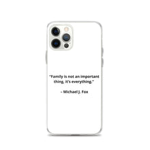 Load image into Gallery viewer, Michael J. Fox Family iPhone Case