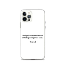 Load image into Gallery viewer, Proverb Doctor iPhone Case